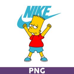 bart simpson nike png, nike logo png, bart simpson png, nike logo fashion png, nike png, fashion logo png - download