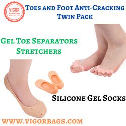 toes and foot anti-cracking twin pack(non us customers)