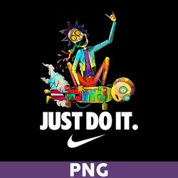 rick and morty nike png, rick and morty swoosh png, nike just do it png, rick and morty png, nike png - download file