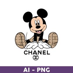 mickey chanel png, chanel brands logo png, mickey mouse png, disney chanel png, disney png, fashion bands png - download