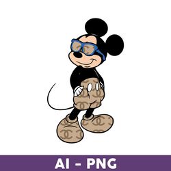 chanel sunglasses eyewear mickey png, chanel brand logo png, mickey mouse png, disney png, fashion bands png - download