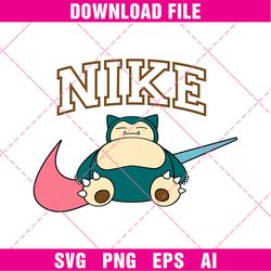 nike snorlax svg, snorlax svg, pokemon svg, pokemon nike logo svg, nike logo fashion svg, nike logo svg - digital file