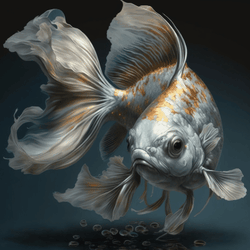 silver-goldfish