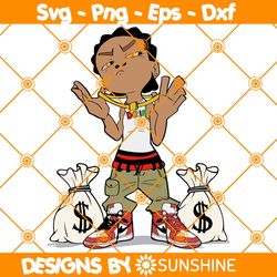 drip in my bag svg, in my bag svg, in my bag money svg, file for cricut