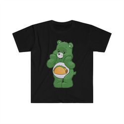 green taco care bear t-shirt