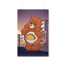 taco care bear l posters