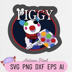 Piggy Roblox Svg PNG , Roblox Characters Svg, Piggy devil svg, Piggy angel  svg , will upload more 2023 new designs , follow and like thanks