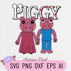 Zizzy Roblox Svg, Piggy Roblox Svg, Roblox Characters Svg, P - Inspire  Uplift