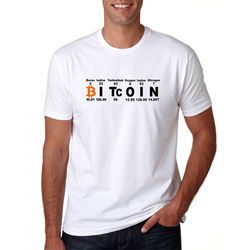 bitcoin periodic table, crypto shirt