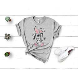happy easter shirt, spring lovers shirt, easter bunny shirt, cute spring shirt, hello spring shirt