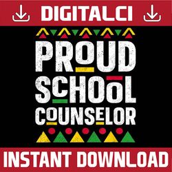 Proud School Counselor Africa Black History Month Juneteenth, Black History Month, BLM, Freedom, Black woman, Since 1865
