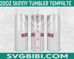 boston red sox tumbler wrap, baseball tumbler wrap png, 20oz tumbler wrap, mlb tumbler png, boston red sox tumbler png