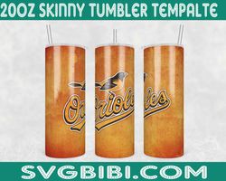 baltimore orioles tumbler wrap, baseball tumbler wrap png, 20oz tumbler wrap, mlb tumbler png, baltimore orioles tumbler