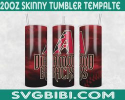 arizona diamondbacks tumbler wrap, baseball tumbler wrap png, 20oz tumbler wrap, mlb tumbler png, arizona diamondbacks