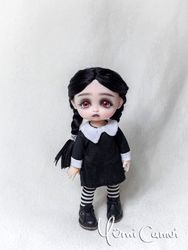 ooak wednesday doll by yumi camui