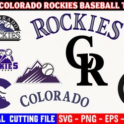 colorado rockies baseball team svg, colorado-rockies svg, bundle files, m l b svg, cricut, silhouette file