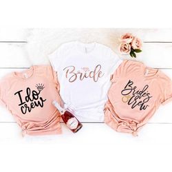 bachelorette shirts, bridesmaid shirt, brides babe shirt, bride shirt, bridesmaid proposal, maid of honor shirt, wedding