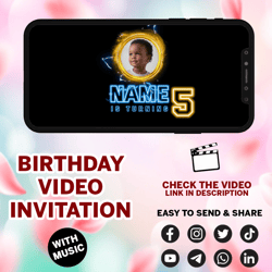 sonic the hedgehog birthday video invitation, with free sonic invitation card, kids birthday invitation video
