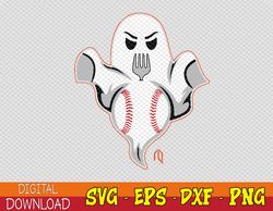 ghost forkball svg, eps, png, dxf, digital download