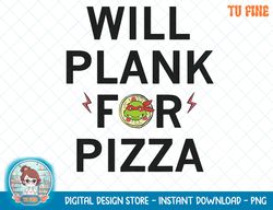 Teenage Mutant Ninja Turtles Plank For Pizza Graphic T-Shirt.png