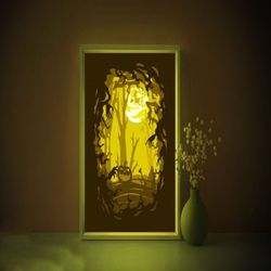 halloween pumkin light box template