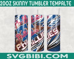 philadelphia phillies template tumbler wrap, 20oz tumbler wrap, philadelphia phillies template png, mlb tumbler wrap