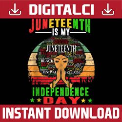 Juneteenth Is My Independence Day Black Women 4th Of July Juneteenth, Black History Month, BLM, Freedom, Black woman, Si