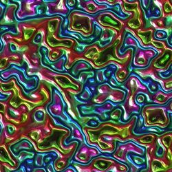 3d oil slick seamless tileable repeating pattern