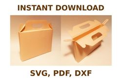 folder template, box template svg, svg files, svg, cricut