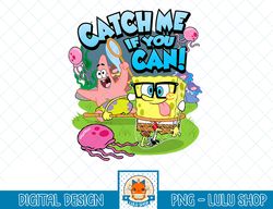 spongebob squarepants catch me if you can! t-shirt.png