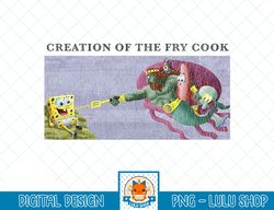 spongebob squarepants creation of the fry cook t-shirt.png