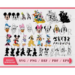 mouse vector svg bundle, clipart, eps, png, ai, pdf, layered digital file