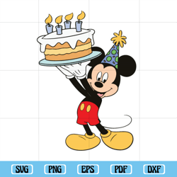 birthday boy mickey mouse svg, disney svg, mickey svg, happy birthday svg