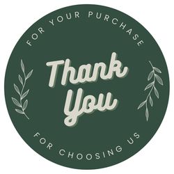 show your gratitude with transparent round pvc stickers - 2 inch radius, ideal for shop owners and brands (pack of 200)