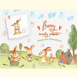 bunny camping collection