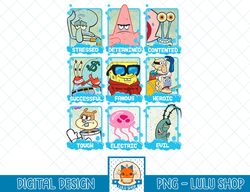 the look of spongebob characters t-shirt.png