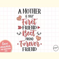 a mother best friend forever sublimation