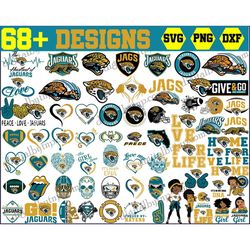 68 jaguars svg, jacksonville jaguars svg bundle, jaguars logo,jaguars