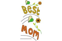 mama embroidery design