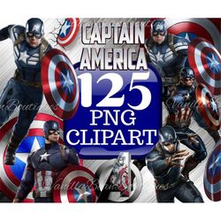 captain america png, captain america clipart bundle, superhero clipart, suer hero birthday, avengers clip art, avengers