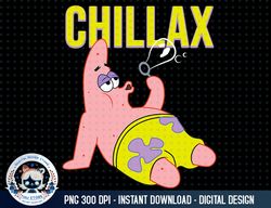 mademark x spongebob squarepants - patrick star - chillax t-shirt.png