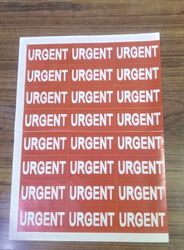 get your urgent items dispatched on time with pack of 200 (3x1.5) inch printed labels