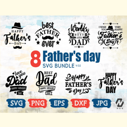 father's day graphic bundle