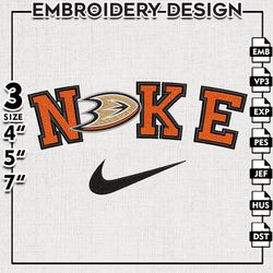 anaheim ducks embroidery designs, nhl logo  embroidery, nhl ducks, machine embroidery pattern, digital download