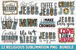 religious sublimation png bundle