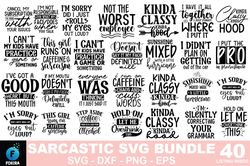 sarcastic svg design bundle