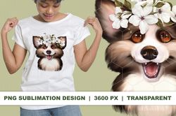 funny dog png sublimation