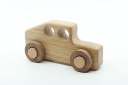 wooden toy car humvee