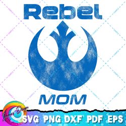 star wars rebel alliance matching family mom t-shirt png, svg, sublimation design, star wars svg, digital download