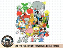 spongebob squarepants cast of characters png